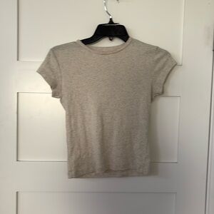 Grey brandy melville top